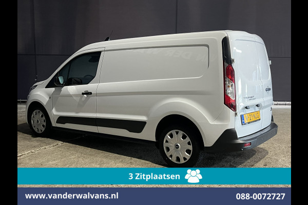 Ford Transit Connect 1.5 EcoBlue 100pk L2H1 Euro6 Airco | 3-Zits | Cruisecontrol | Stoelverwarming | Verwarmde voorruit Parkeersensoren, Bijrijdersbank
