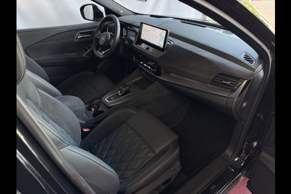 Nissan QASHQAI 1.3 MHEV 160PK TEKNA PLUS BOSE 20''LMV LEER ALCANTARA PANO MASSAGE BOSE STOEL/STUUR/RUIT VERW MATRIX.LED ELEK.KLEP HEADUP 20''LM 03/2025