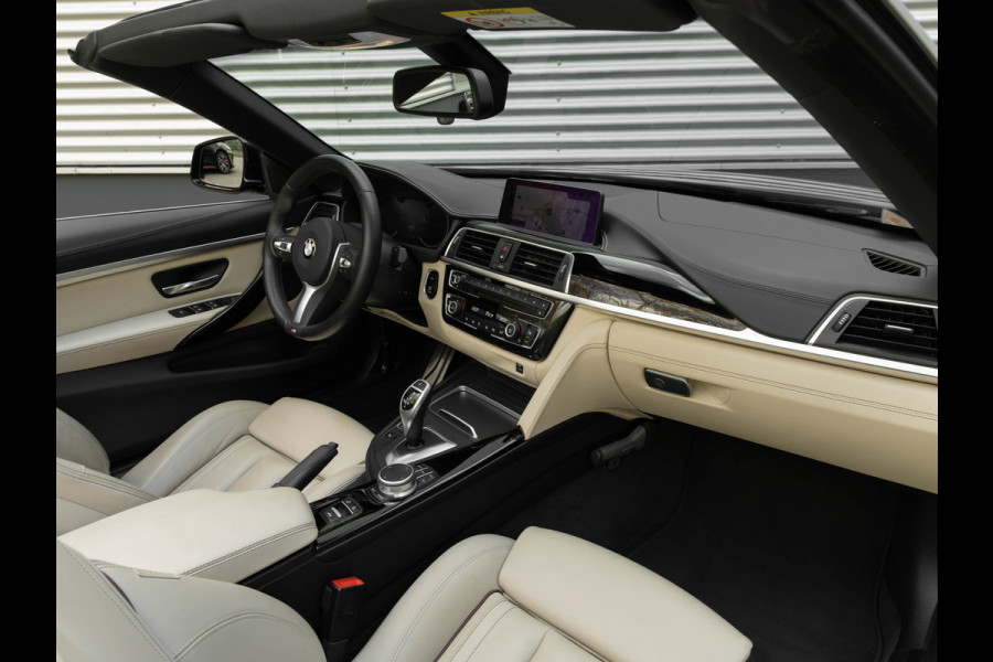 BMW 4 Serie Cabrio 430i M-Sport - Individual Volleder - Aircollar - Stuurwiel Verwarming - Hifi