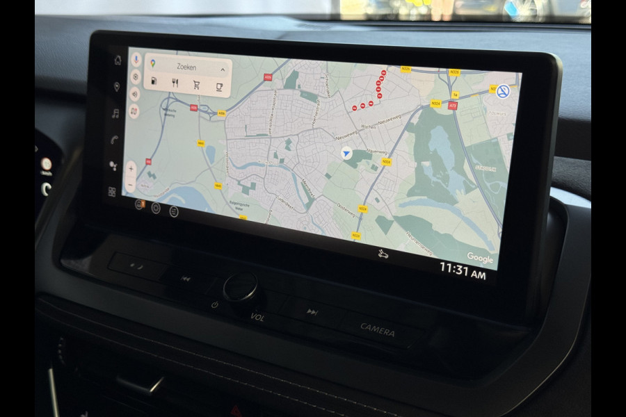 Nissan QASHQAI 1.3 MHEV 160PK 20''LMV LEER PANO MASSAGE TEKNA PLUS BOSE STOEL/STUUR/RUIT VERW MATRIX.LED ELEK.KLEP HEADUP 20''LMV GOOGLE NAVI 03/2025