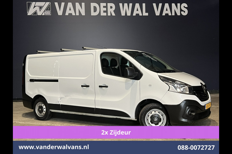 Renault Trafic 1.6 dCi 122pk L2H1 Euro6 Airco | Camera | 2x zijdeur | Camera | Navigatie | Cruisecontrol Trekhaak,  Dakdragers, Stoelverwarming,  Parkeersensoren, Bijrijdersbank