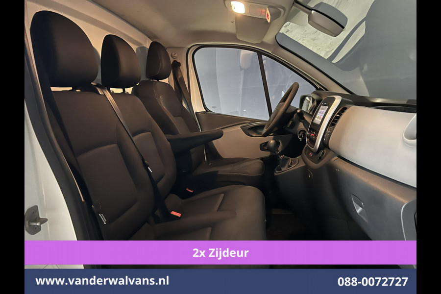 Renault Trafic 1.6 dCi 122pk L2H1 Euro6 Airco | Camera | 2x zijdeur | Camera | Navigatie | Cruisecontrol Trekhaak,  Dakdragers, Stoelverwarming,  Parkeersensoren, Bijrijdersbank