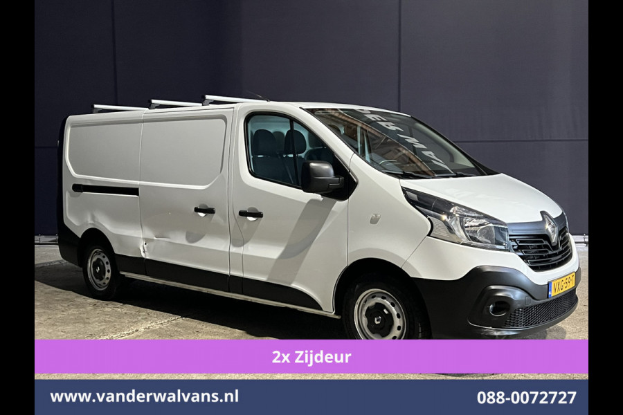 Renault Trafic 1.6 dCi 122pk L2H1 Euro6 Airco | Camera | 2x zijdeur | Camera | Navigatie | Cruisecontrol Trekhaak,  Dakdragers, Stoelverwarming,  Parkeersensoren, Bijrijdersbank