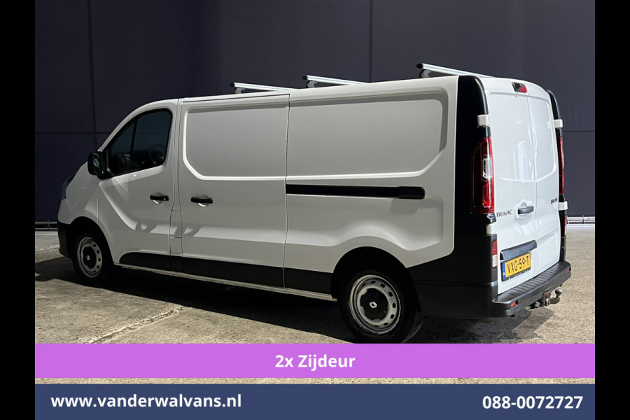 Renault Trafic 1.6 dCi 122pk L2H1 Euro6 Airco | Camera | 2x zijdeur | Camera | Navigatie | Cruisecontrol Trekhaak,  Dakdragers, Stoelverwarming,  Parkeersensoren, Bijrijdersbank