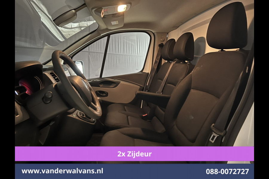 Renault Trafic 1.6 dCi 122pk L2H1 Euro6 Airco | Camera | 2x zijdeur | Camera | Navigatie | Cruisecontrol Trekhaak,  Dakdragers, Stoelverwarming,  Parkeersensoren, Bijrijdersbank