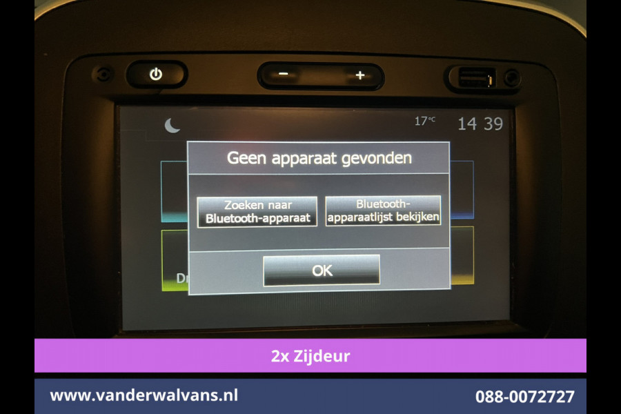 Renault Trafic 1.6 dCi 122pk L2H1 Euro6 Airco | Camera | 2x zijdeur | Camera | Navigatie | Cruisecontrol Trekhaak,  Dakdragers, Stoelverwarming,  Parkeersensoren, Bijrijdersbank