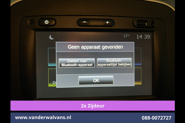 Renault Trafic 1.6 dCi 122pk L2H1 Euro6 Airco | Camera | 2x zijdeur | Camera | Navigatie | Cruisecontrol Trekhaak,  Dakdragers, Stoelverwarming,  Parkeersensoren, Bijrijdersbank