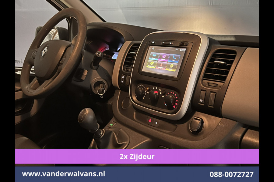 Renault Trafic 1.6 dCi 122pk L2H1 Euro6 Airco | Camera | 2x zijdeur | Camera | Navigatie | Cruisecontrol Trekhaak,  Dakdragers, Stoelverwarming,  Parkeersensoren, Bijrijdersbank