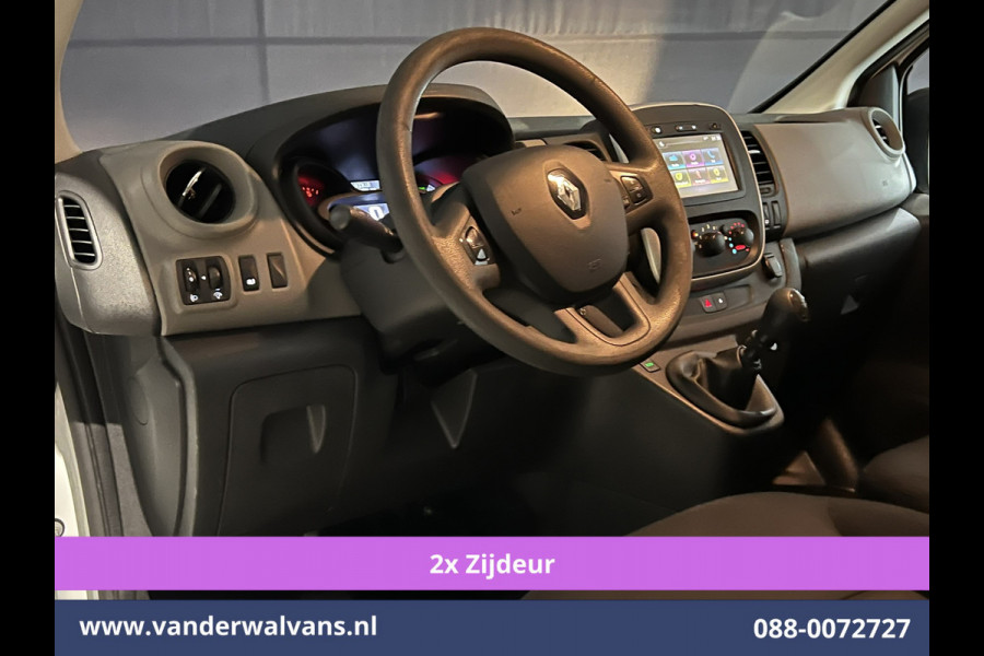 Renault Trafic 1.6 dCi 122pk L2H1 Euro6 Airco | Camera | 2x zijdeur | Camera | Navigatie | Cruisecontrol Trekhaak,  Dakdragers, Stoelverwarming,  Parkeersensoren, Bijrijdersbank