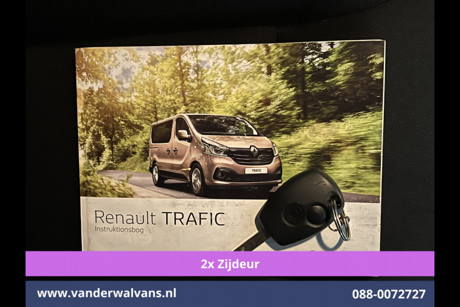 Renault Trafic 1.6 dCi 122pk L2H1 Euro6 Airco | Camera | 2x zijdeur | Camera | Navigatie | Cruisecontrol Trekhaak,  Dakdragers, Stoelverwarming,  Parkeersensoren, Bijrijdersbank