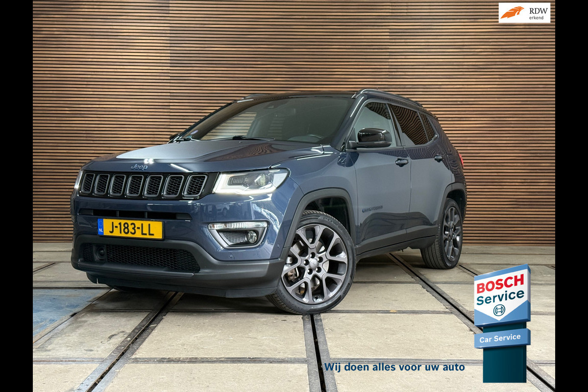 Jeep Compass 4xe 240 Plug-in Hybrid Electric S | Alpine | 19' inch | Leder | Trekhaak | LED Jeep Compass 4xe 240 Plug-in Hybrid Electric S | Alpine | 19' inch | Leder | Trekhaak | LED