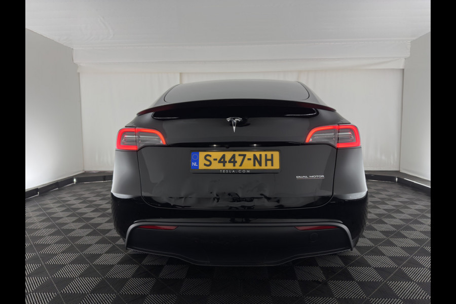Tesla Model Y Performance AWD 75 kWh {SOH-84%} [ 3-Fase ] (INCL-BTW) Aut. *PANO | AUTO-PILOT | LUXURY-LEATHER | TOP-VIEW | NAVI-FULLMAP | MATRIX-LED | DIGI-COCKPIT | KEYLESS | CAMERA | DAB+ | HEATED-COMFORTSEATS | PRIVACY-GLASS | 21''ALU*
