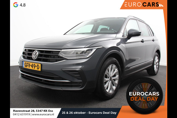 Volkswagen Tiguan 1.5 TSI DSG 150pk Life | Navigatie | Apple Carplay/Android Auto | Parkeersensoren | Adaptive cruise Control | Wegklapbare Trekhaak | Stoel- en stuurverwarming | Ledverlichting | Getinte ramen | Climate Control
