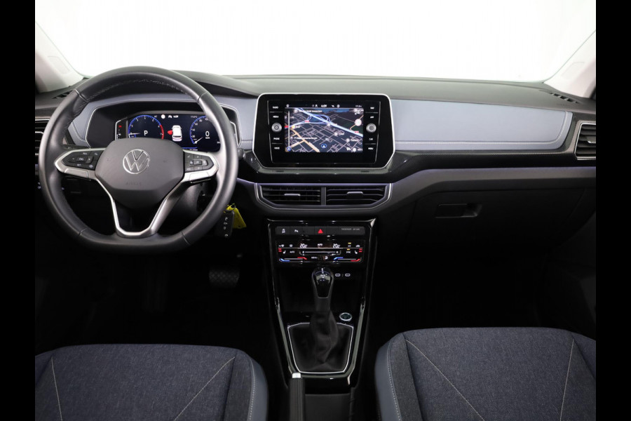 Volkswagen T-Cross 1.0 TSI Style 115 pk Automaat (DSG) | Navigatie | Parkeersensoren | Autom. airco | Matrix LED koplampen | Stoelverwarming |