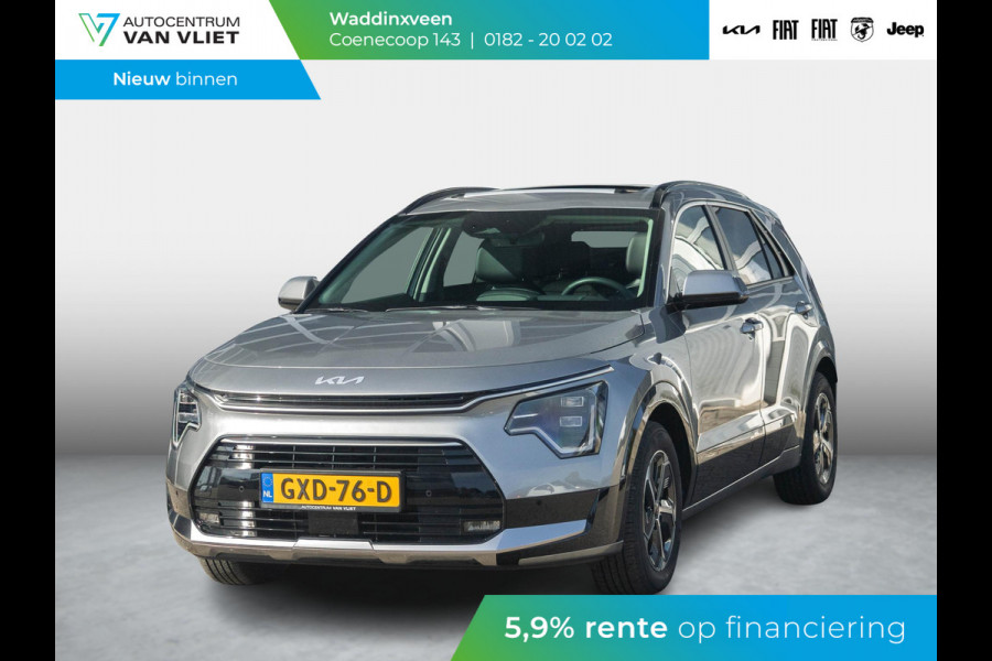 Kia Niro 1.6 GDi Hybrid DynamicPlusLine | Leder | Stoel & Stuur verwarming | HUD | Keyless Kia Niro 1.6 GDi Hybrid DynamicPlusLine | Leder | Stoel & Stuur verwarming | HUD | Keyless
