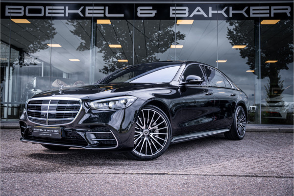 Mercedes-Benz S-Klasse 500 4MATIC Lang AMG Line ** Achterasbesturing ** Panodak ** HUD ** Burmester Premium Plus ** 21inch ** Ventilatie ** Massage Mercedes-Benz S-Klasse 500 4MATIC Lang AMG Line ** Achterasbesturing ** Panodak ** HUD ** Burmester Premium Plus ** 21inch ** Ventilatie ** Massage