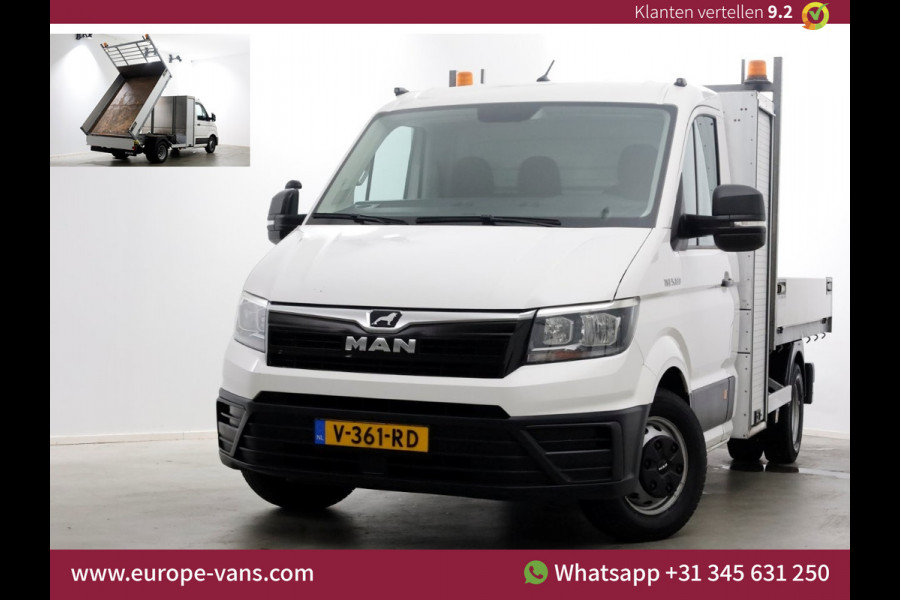 MAN TGE 5.180 2.0 177pk E6 L2H1 Kipper Dubbel Lucht Trekhaak 3500kg 06-2018 MAN TGE 5.180 2.0 177pk E6 L2H1 Kipper Dubbel Lucht Trekhaak 3500kg 06-2018