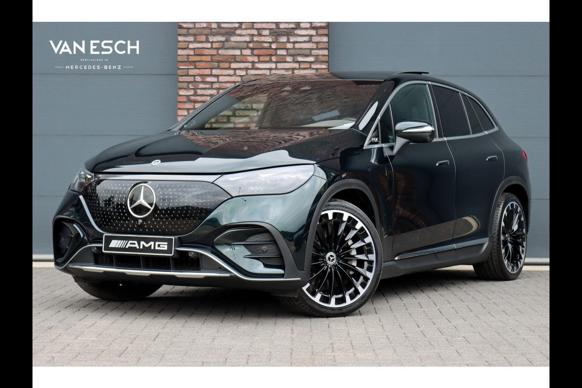 Mercedes-Benz EQE SUV 350 4MATIC AMG Line 91 kWh | ex BTW €65.600,- | Hyperscreen | Airmatic | Achterasbesturing | Distronic+ | Memory | Stoelventilatie | HUD | Burmester | Digital Light | Panoramadak | Surround Camera |