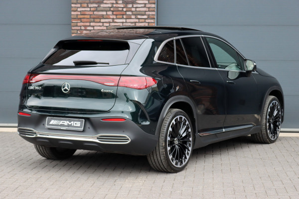Mercedes-Benz EQE SUV 350 4MATIC AMG Line 91 kWh | ex BTW €65.600,- | Hyperscreen | Airmatic | Achterasbesturing | Distronic+ | Memory | Stoelventilatie | HUD | Burmester | Digital Light | Panoramadak | Surround Camera |