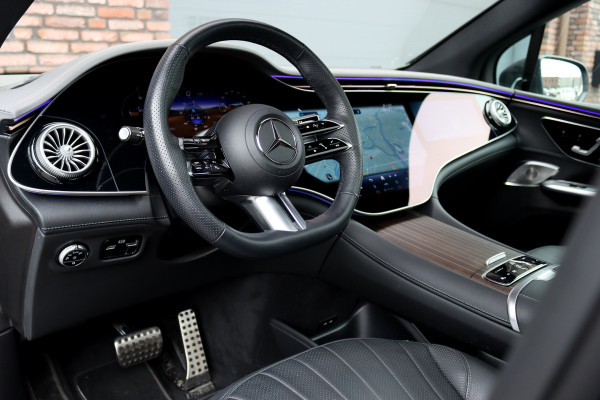 Mercedes-Benz EQE SUV 350 4MATIC AMG Line 91 kWh | ex BTW €65.600,- | Hyperscreen | Airmatic | Achterasbesturing | Distronic+ | Memory | Stoelventilatie | HUD | Burmester | Digital Light | Panoramadak | Surround Camera |