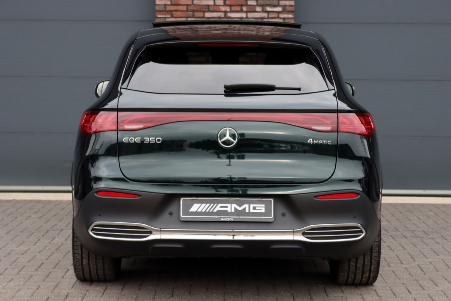 Mercedes-Benz EQE SUV 350 4MATIC AMG Line 91 kWh | ex BTW €65.600,- | Hyperscreen | Airmatic | Achterasbesturing | Distronic+ | Memory | Stoelventilatie | HUD | Burmester | Digital Light | Panoramadak | Surround Camera |