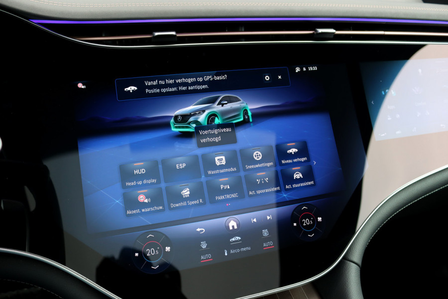 Mercedes-Benz EQE SUV 350 4MATIC AMG Line 91 kWh | ex BTW €65.600,- | Hyperscreen | Airmatic | Achterasbesturing | Distronic+ | Memory | Stoelventilatie | HUD | Burmester | Digital Light | Panoramadak | Surround Camera |