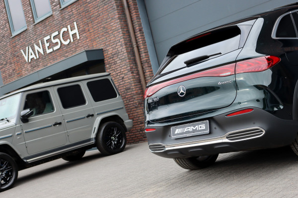 Mercedes-Benz EQE SUV 350 4MATIC AMG Line 91 kWh | ex BTW €65.600,- | Hyperscreen | Airmatic | Achterasbesturing | Distronic+ | Memory | Stoelventilatie | HUD | Burmester | Digital Light | Panoramadak | Surround Camera |