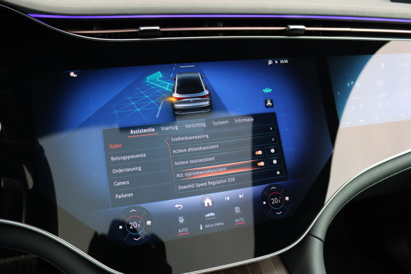 Mercedes-Benz EQE SUV 350 4MATIC AMG Line 91 kWh | ex BTW €65.600,- | Hyperscreen | Airmatic | Achterasbesturing | Distronic+ | Memory | Stoelventilatie | HUD | Burmester | Digital Light | Panoramadak | Surround Camera |