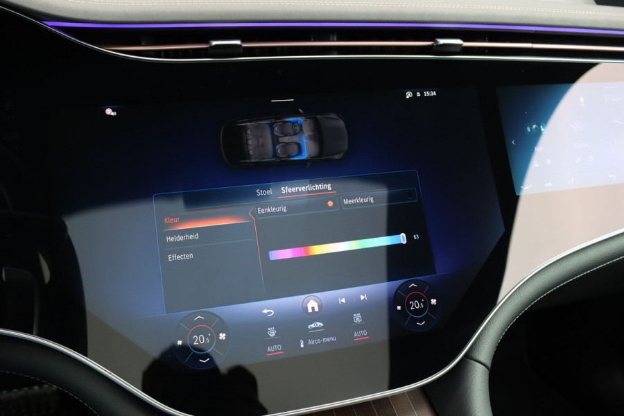 Mercedes-Benz EQE SUV 350 4MATIC AMG Line 91 kWh | ex BTW €65.600,- | Hyperscreen | Airmatic | Achterasbesturing | Distronic+ | Memory | Stoelventilatie | HUD | Burmester | Digital Light | Panoramadak | Surround Camera |