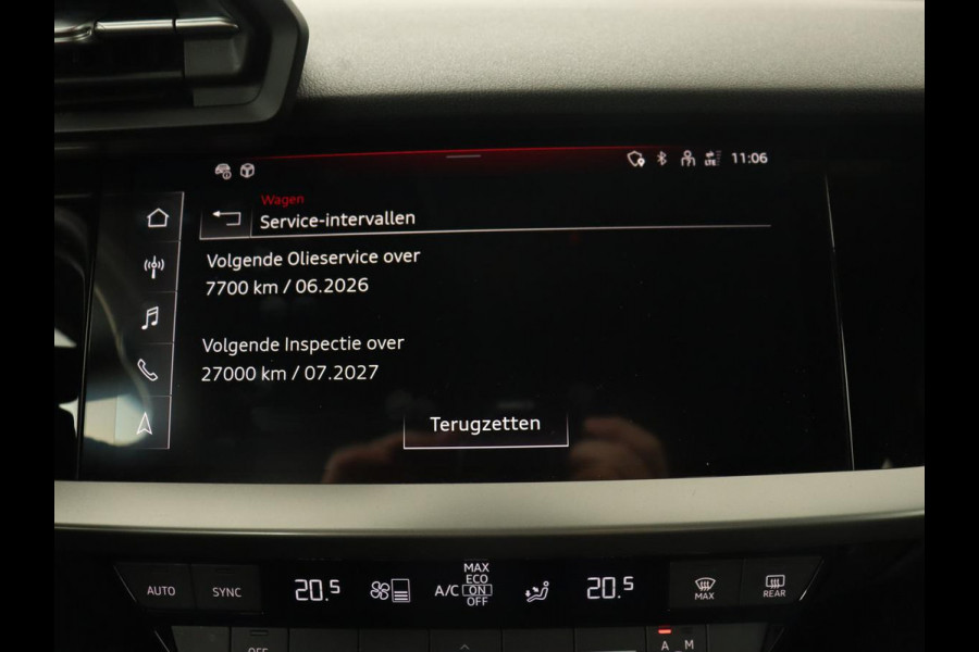 Audi A3 30 TFSI Advanced edition | Full LED | Navigatie | Carplay | Cruise control | Virtual cockpit | Automaat | LMV 17 inch