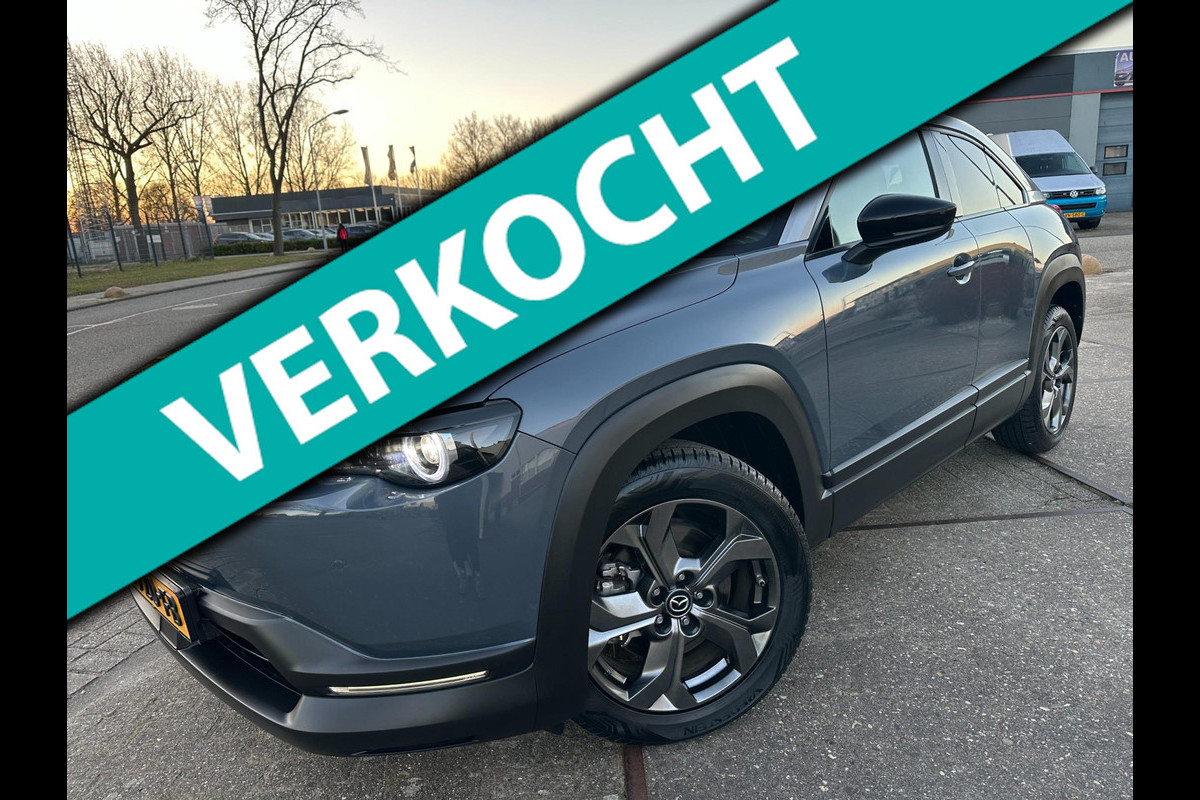 Mazda MX-30 E-SkyActiv 145 Comfort 36 kWh 2021 145PK NAP LEDER LUXE Mazda MX-30 E-SkyActiv 145 Comfort 36 kWh 2021 145PK NAP LEDER LUXE