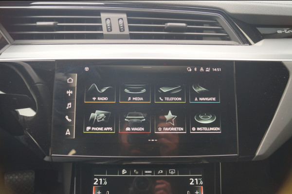 Audi e-tron 50 Quattro 71kWh S-Line Edition -PANO-LEER-ECC-
