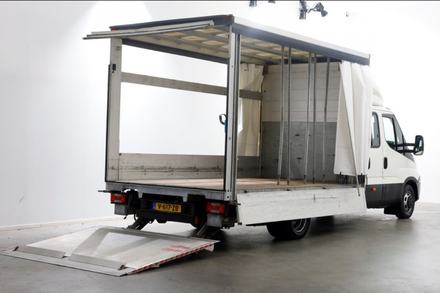 Iveco Daily 40C18 3.0 180pk D.C. Bakwagen met laadklep 1000kg en schuifzeilen 04-2019