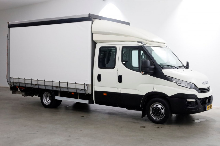 Iveco Daily 40C18 3.0 180pk D.C. Bakwagen met laadklep 1000kg en schuifzeilen 04-2019