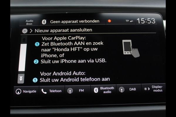Honda Jazz 1.5 e:HEV Executive CAMERA | CARPLAY | ADAPCRUISE | LMV16 | NAVI | DAB | LED | PDC | STOELVERW Honda Jazz 1.5 e:HEV Executive CAMERA | CARPLAY | ADAPCRUISE | LMV16 | NAVI | DAB | LED | PDC | STOELVERW