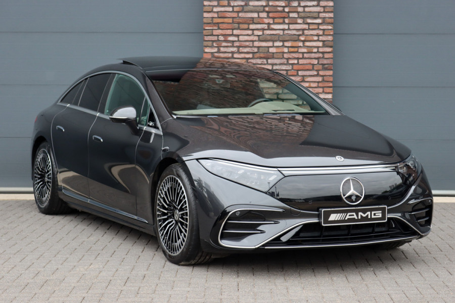 Mercedes-Benz EQS 450+ AMG Line 108 kWh | ex. BTW €55.000,- | Hyperscreen | Achterasbesturing | Airmatic | Distronic+ | Massage | Burmester | Digital Light | HUD | Stoelventilatie | Verwarmd Stuurwiel | Mercedes-Benz EQS 450+ AMG Line 108 kWh | ex. BTW €55.000,- | Hyperscreen | Achterasbesturing | Airmatic | Distronic+ | Massage | Burmester | Digital Light | HUD | Stoelventilatie | Verwarmd Stuurwiel |