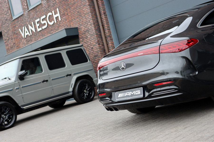 Mercedes-Benz EQS 450+ AMG Line 108 kWh | ex. BTW €55.000,- | Hyperscreen | Achterasbesturing | Airmatic | Distronic+ | Massage | Burmester | Digital Light | HUD | Stoelventilatie | Verwarmd Stuurwiel | Mercedes-Benz EQS 450+ AMG Line 108 kWh | ex. BTW €55.000,- | Hyperscreen | Achterasbesturing | Airmatic | Distronic+ | Massage | Burmester | Digital Light | HUD | Stoelventilatie | Verwarmd Stuurwiel |