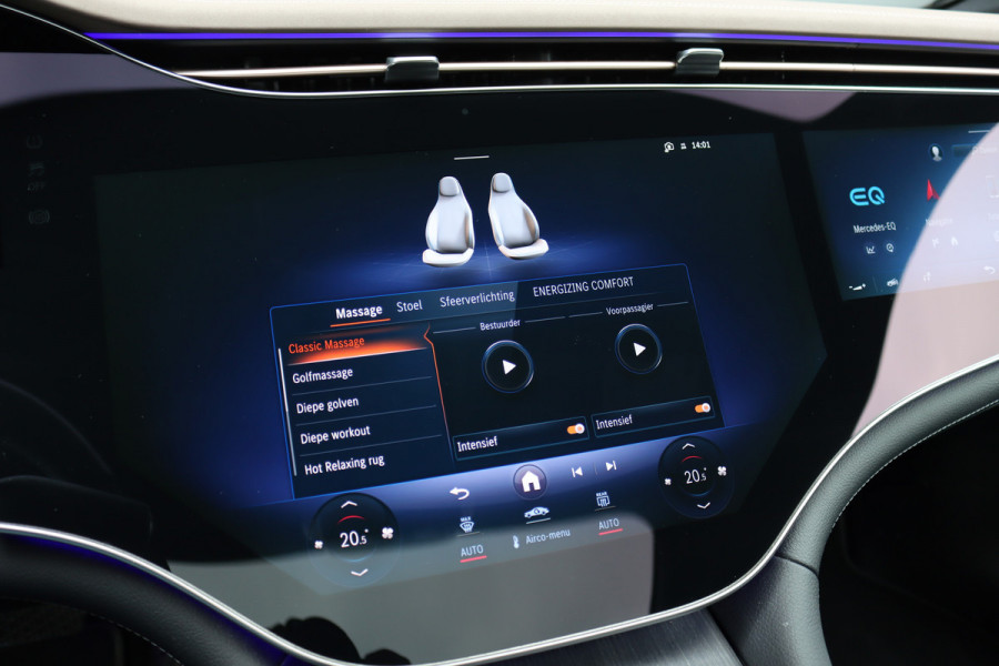 Mercedes-Benz EQS 450+ AMG Line 108 kWh | ex. BTW €55.000,- | Hyperscreen | Achterasbesturing | Airmatic | Distronic+ | Massage | Burmester | Digital Light | HUD | Stoelventilatie | Verwarmd Stuurwiel | Mercedes-Benz EQS 450+ AMG Line 108 kWh | ex. BTW €55.000,- | Hyperscreen | Achterasbesturing | Airmatic | Distronic+ | Massage | Burmester | Digital Light | HUD | Stoelventilatie | Verwarmd Stuurwiel |