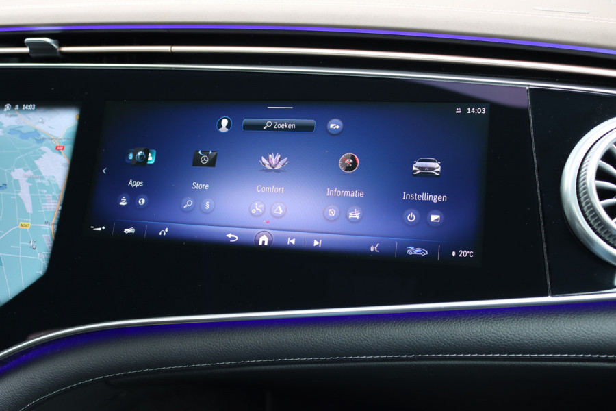 Mercedes-Benz EQS 450+ AMG Line 108 kWh | ex. BTW €55.000,- | Hyperscreen | Achterasbesturing | Airmatic | Distronic+ | Massage | Burmester | Digital Light | HUD | Stoelventilatie | Verwarmd Stuurwiel | Mercedes-Benz EQS 450+ AMG Line 108 kWh | ex. BTW €55.000,- | Hyperscreen | Achterasbesturing | Airmatic | Distronic+ | Massage | Burmester | Digital Light | HUD | Stoelventilatie | Verwarmd Stuurwiel |