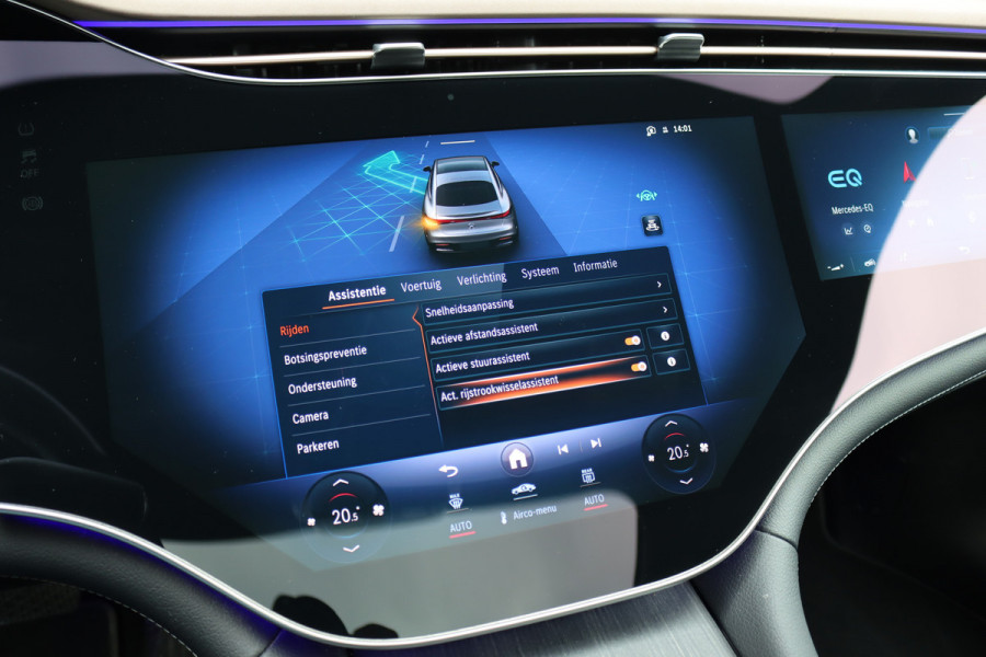 Mercedes-Benz EQS 450+ AMG Line 108 kWh | ex. BTW €55.000,- | Hyperscreen | Achterasbesturing | Airmatic | Distronic+ | Massage | Burmester | Digital Light | HUD | Stoelventilatie | Verwarmd Stuurwiel | Mercedes-Benz EQS 450+ AMG Line 108 kWh | ex. BTW €55.000,- | Hyperscreen | Achterasbesturing | Airmatic | Distronic+ | Massage | Burmester | Digital Light | HUD | Stoelventilatie | Verwarmd Stuurwiel |