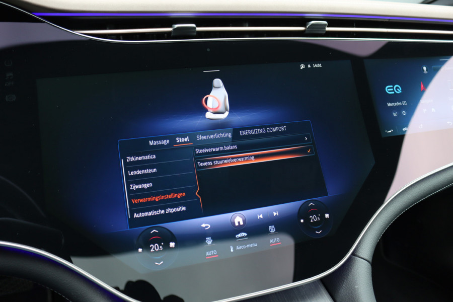 Mercedes-Benz EQS 450+ AMG Line 108 kWh | ex. BTW €55.000,- | Hyperscreen | Achterasbesturing | Airmatic | Distronic+ | Massage | Burmester | Digital Light | HUD | Stoelventilatie | Verwarmd Stuurwiel | Mercedes-Benz EQS 450+ AMG Line 108 kWh | ex. BTW €55.000,- | Hyperscreen | Achterasbesturing | Airmatic | Distronic+ | Massage | Burmester | Digital Light | HUD | Stoelventilatie | Verwarmd Stuurwiel |