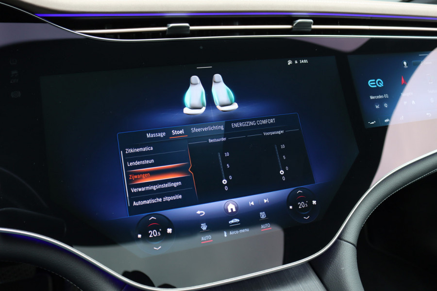 Mercedes-Benz EQS 450+ AMG Line 108 kWh | ex. BTW €55.000,- | Hyperscreen | Achterasbesturing | Airmatic | Distronic+ | Massage | Burmester | Digital Light | HUD | Stoelventilatie | Verwarmd Stuurwiel | Mercedes-Benz EQS 450+ AMG Line 108 kWh | ex. BTW €55.000,- | Hyperscreen | Achterasbesturing | Airmatic | Distronic+ | Massage | Burmester | Digital Light | HUD | Stoelventilatie | Verwarmd Stuurwiel |