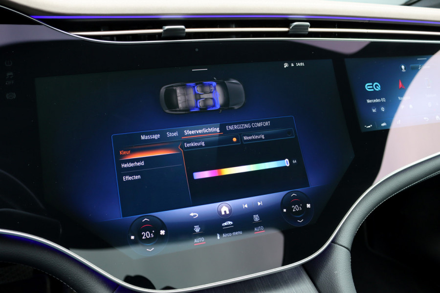 Mercedes-Benz EQS 450+ AMG Line 108 kWh | ex. BTW €55.000,- | Hyperscreen | Achterasbesturing | Airmatic | Distronic+ | Massage | Burmester | Digital Light | HUD | Stoelventilatie | Verwarmd Stuurwiel | Mercedes-Benz EQS 450+ AMG Line 108 kWh | ex. BTW €55.000,- | Hyperscreen | Achterasbesturing | Airmatic | Distronic+ | Massage | Burmester | Digital Light | HUD | Stoelventilatie | Verwarmd Stuurwiel |
