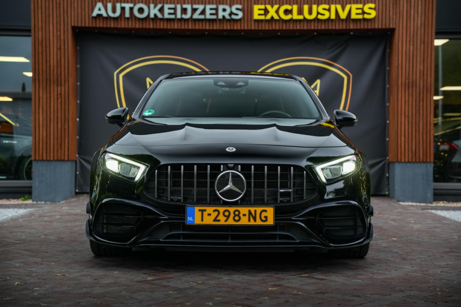 Mercedes-Benz A-Klasse AMG 45 S 4MATIC+ Premium Plus Panodak Ambient Widescreen ACC Leer Stoelverw.