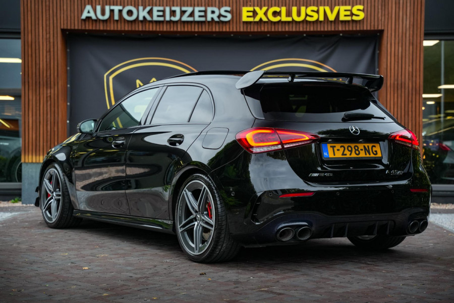 Mercedes-Benz A-Klasse AMG 45 S 4MATIC+ Premium Plus Panodak Ambient Widescreen ACC Leer Stoelverw.