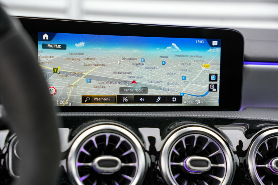 Mercedes-Benz A-Klasse AMG 45 S 4MATIC+ Premium Plus Panodak Ambient Widescreen ACC Leer Stoelverw.