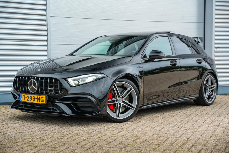 Mercedes-Benz A-Klasse AMG 45 S 4MATIC+ Premium Plus Panodak Ambient Widescreen ACC Leer Stoelverw.