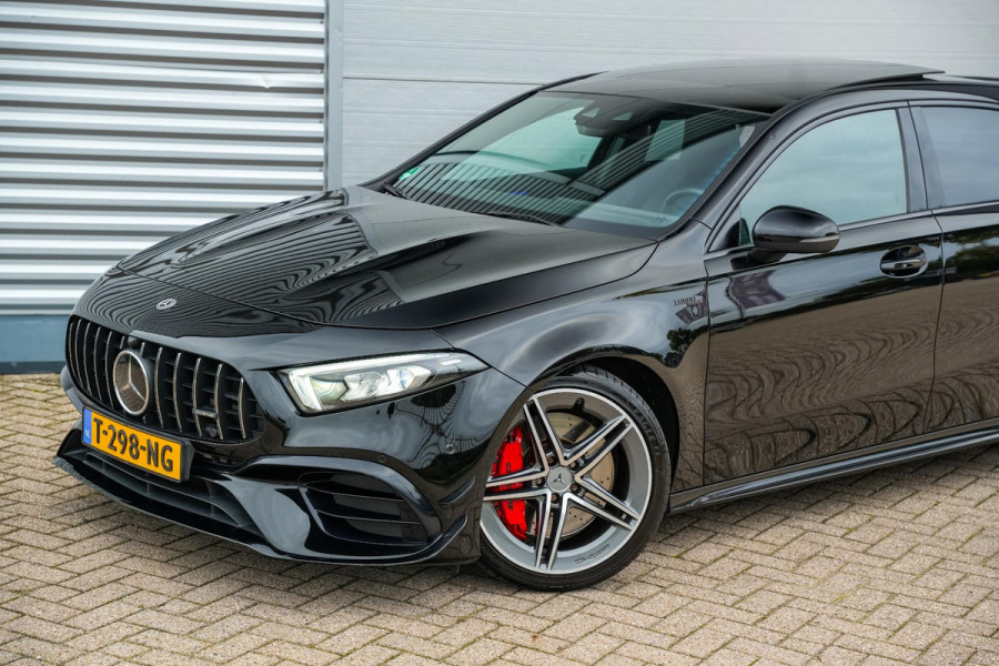 Mercedes-Benz A-Klasse AMG 45 S 4MATIC+ Premium Plus Panodak Ambient Widescreen ACC Leer Stoelverw.