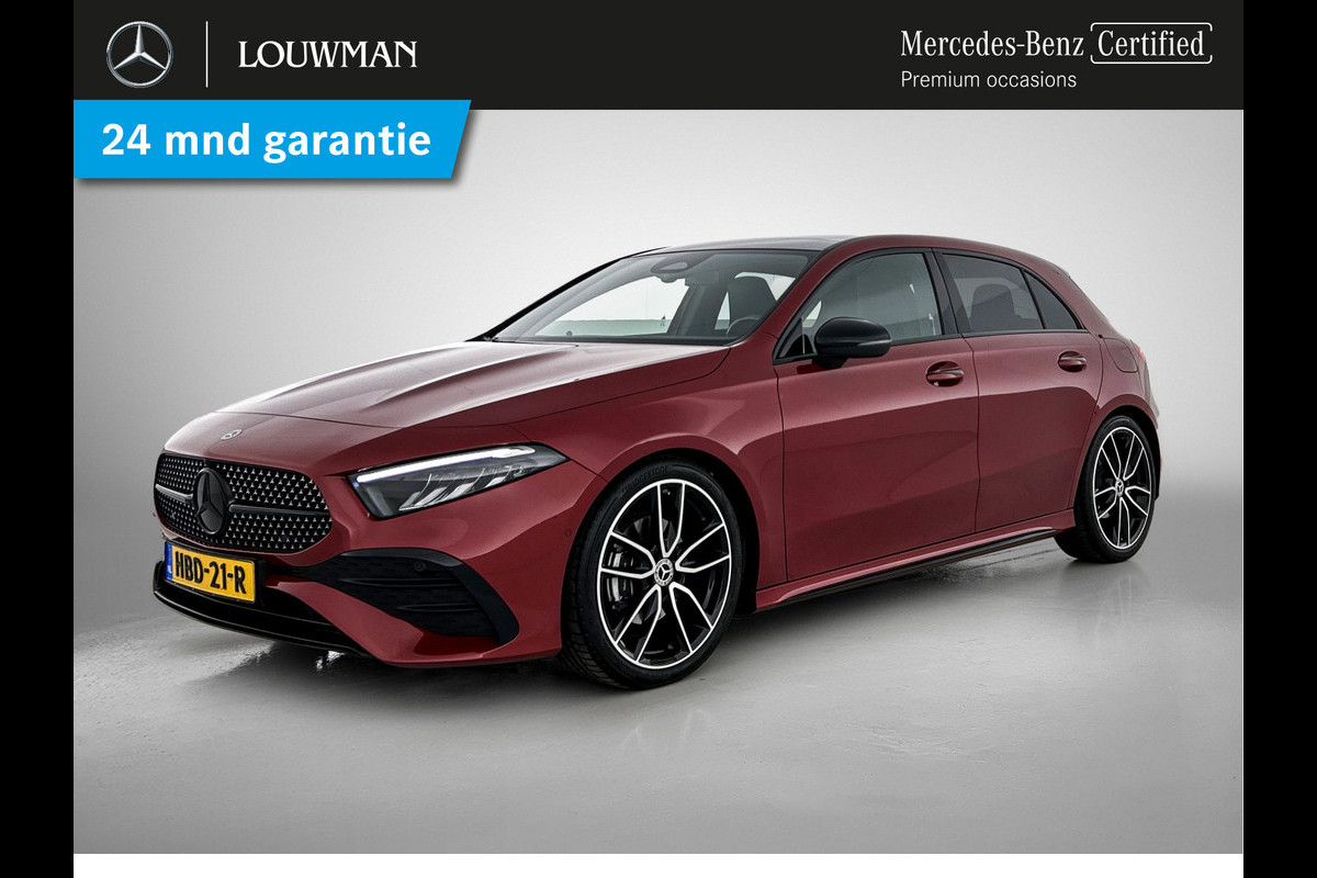 Mercedes-Benz A-Klasse 180 Star Edition AMG Line | Nightpakket | Dodehoekassistent | Smartphone integratie | KEYLESS GO | 19 inch AMG velgen | Sfeerverlichting | Verwarmde stoelen vooraan | Panoramaschuifdak | Mercedes-Benz A-Klasse 180 Star Edition AMG Line | Nightpakket | Dodehoekassistent | Smartphone integratie | KEYLESS GO | 19 inch AMG velgen | Sfeerverlichting | Verwarmde stoelen vooraan | Panoramaschuifdak |