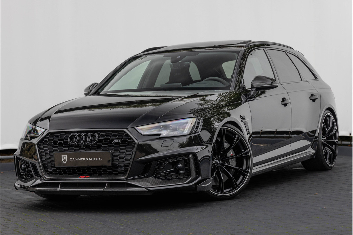 Audi RS4 ABT + 510pk Quattro 2.9 TFSI 1/50 Keramisch 21'' Carbon HuD B&O PPF